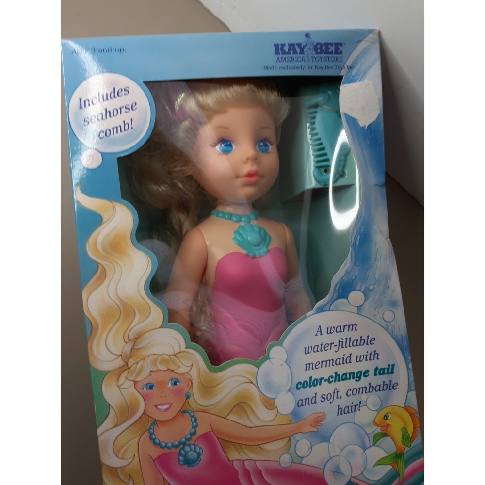 Kay Bee Toy Store Waterfill Mermaid. Item 3010KB. New!